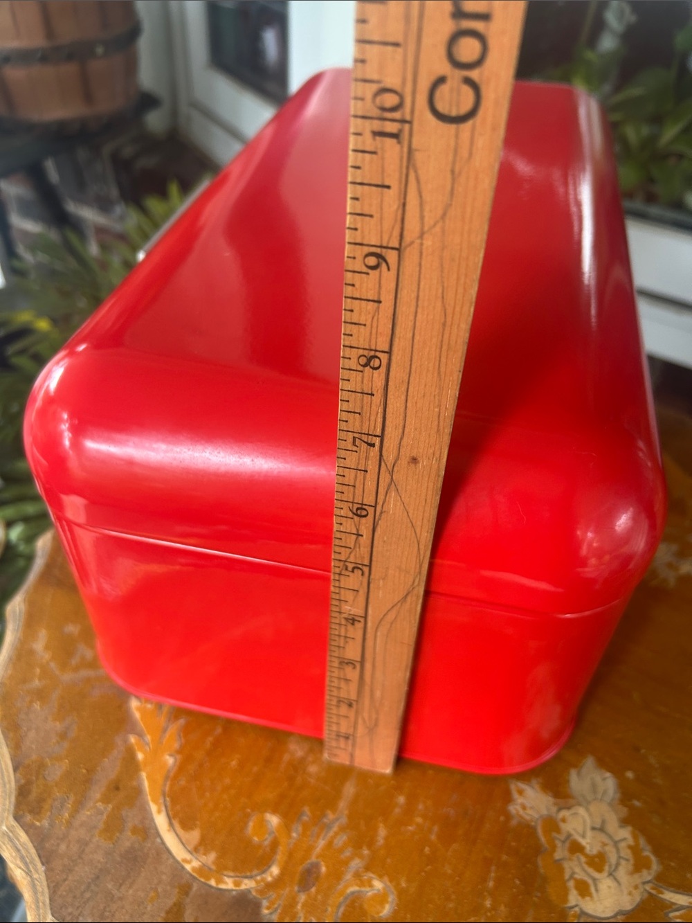 Red Bread Box Storage Container - Picture 10 of 10